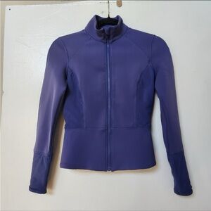 Lululemon Indigo Mesh Panelled Jacket size 4